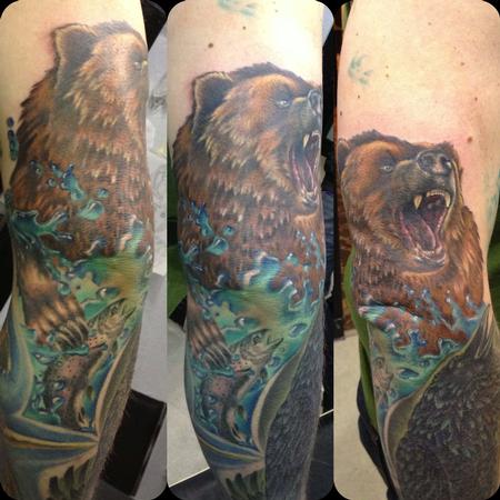 Tattoos - bear hunting - 116204